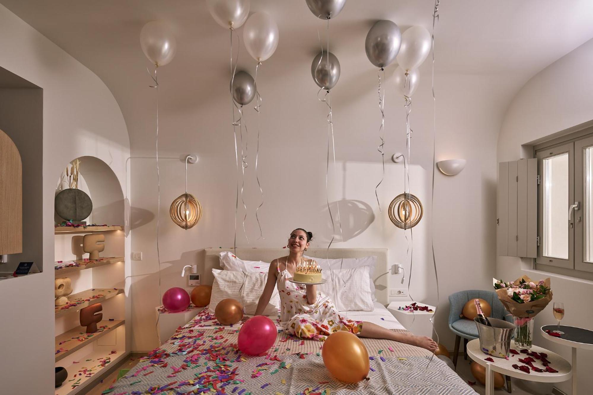 Meltemi Blu - Adults Only Hotel Perissa  Bagian luar foto