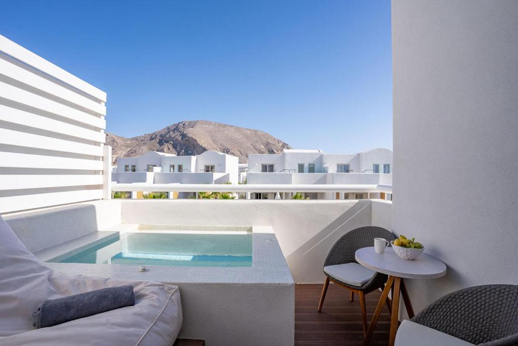 Meltemi Blu - Adults Only Hotel Perissa  Bagian luar foto