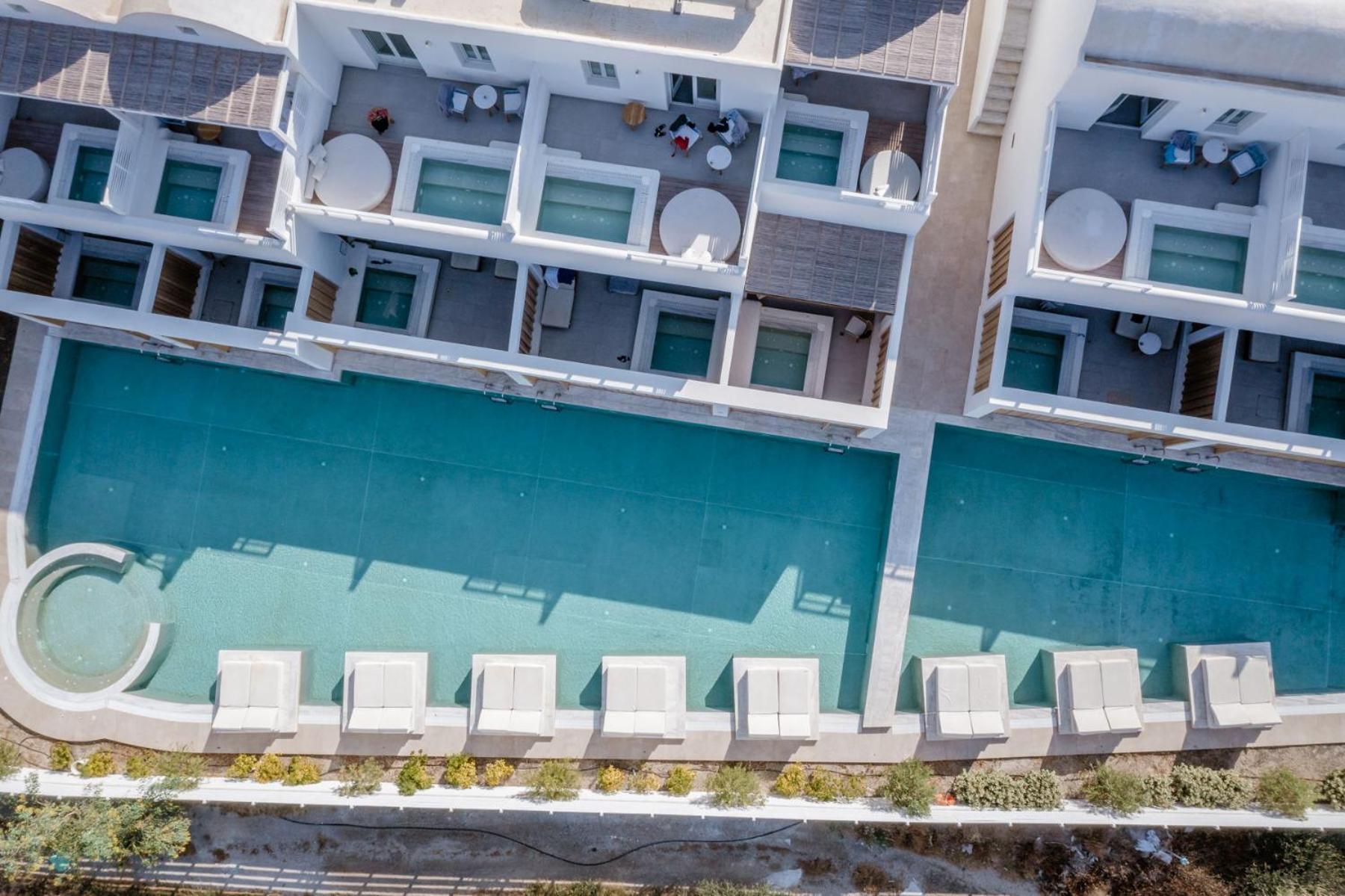 Meltemi Blu - Adults Only Hotel Perissa  Bagian luar foto