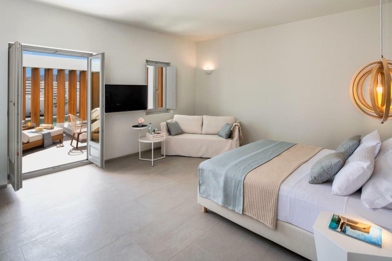 Meltemi Blu - Adults Only Hotel Perissa  Bagian luar foto